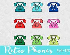 Image result for Retro Phone SVG