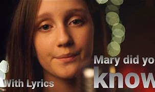 Image result for Mary Did You Know SVG