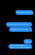 Image result for iMessage Word Bubble