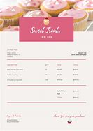 Image result for Cute Invoice Template