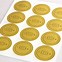 Image result for Gold Foil Labels