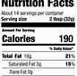 Image result for Peanut Butter Nutrition Label