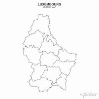 Image result for Luxembourg Political Map