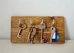 Image result for Wood Key Holder Rustic