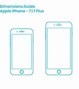 Image result for Size of iPhone 7 in Length and Width in Inches
