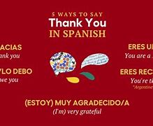 Image result for Thank You Spanish Mexicna
