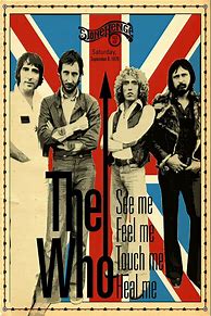 Image result for Rock Legends Poster The Who