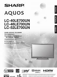 Image result for Sharp AQUOS Manual 52