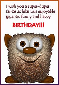 Image result for Funny Crazy Birthday Cards