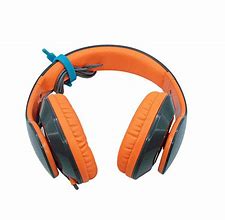 Image result for Sharper Image Headphones Orange