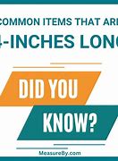 Image result for Common Things That Are 4 Inches