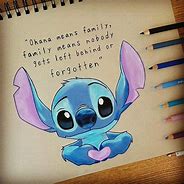 Image result for Ohana Lilo Stitch Disney Drawings