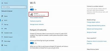 Image result for Wireless Settings On My Computer