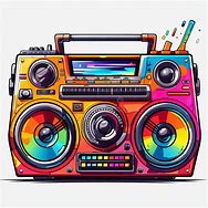 Image result for Boombox Cartoon