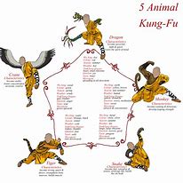 Image result for Shaolin Five Animal Kung Fu