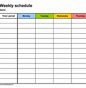 Image result for +30-day work schedule template