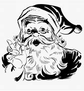 Image result for Santa SVG Black and White