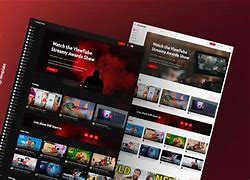 Image result for Streaming Website Template