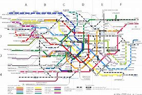 Image result for Tokyo Metro Train Map