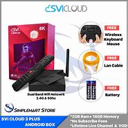 Image result for Svi Cloud 4K HD Tvbox