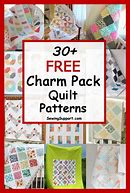 Image result for 5 Inch Charm Pack Quilts