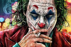 Image result for Joker Smoking Cigarette