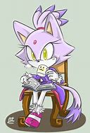 Image result for Blaze The Cat Drinking Tea