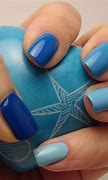 Image result for Acrylic Nails Blue Art