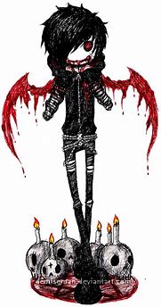 Image result for Creepy Emo Drawings 21st Birthday