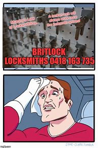 Image result for Breaking the Lock Meme