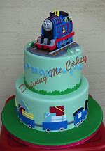 Image result for Thomas Tank Engine Birthday Cake