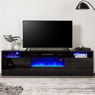 Image result for 80 TV Stand with Fireplace