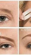 Image result for How to Use Eyebrow Stencils