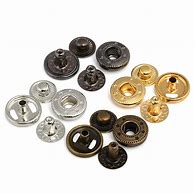 Image result for Leather Snap Buttons