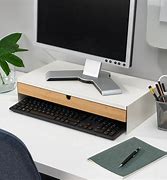 Image result for Monitor Riser with Drawer