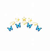 Image result for Blue Butterfly Emoji Crown