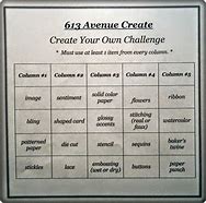Image result for Make Your Own Challenge Chart