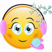 Image result for Smiling Funny Winter Emoji