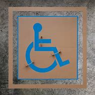 Image result for Concrete Paint for Handicap Symbols