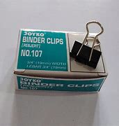 Image result for Binder Clip No. 107