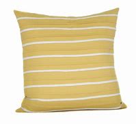 Image result for Yellow and White Striped Cushions
