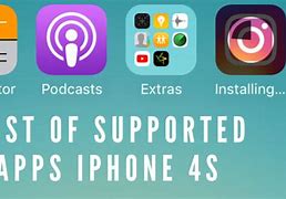 Image result for Which Apps Are Still Supported in iPhone 4