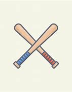 Image result for Set of Baseball Bat Illustration