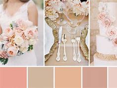 Image result for Rose Gold Color Palette Wedding