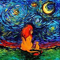 Image result for Starry Night Pop Art