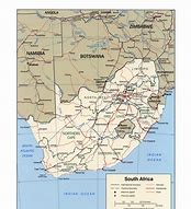 Image result for South Africa Map with Cities