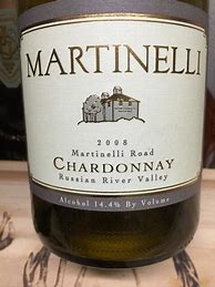 Image result for Martinelli Chardonnay Gold Ridge
