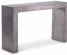 Image result for Concrete Console Table