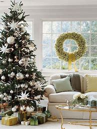 Image result for Green Christmas Tree Decorations