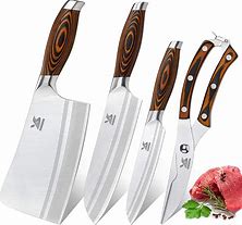 Image result for Butcher Knives Set